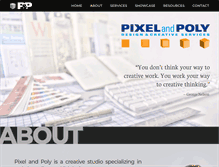 Tablet Screenshot of pixelandpoly.com